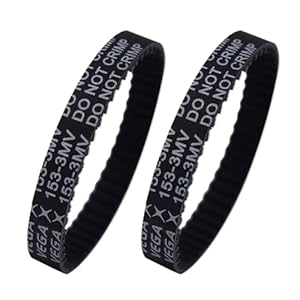 Addfresh 153-3MV-7 Antriebsriemen für Shark Staubsauger (2er-Pack)