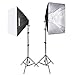 Produktbild Neewer 1600W Fotostudio Softbox Beleuchtungsset: 2X 50x70cm Softbox, 2X 4er Fassung Lampenhalter, 8X 45W Glühbirne, 2X 200cm Lampenständer, 2X Tragetasche für Porträtaufnahmen