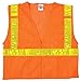 Kishigo 1077 Ultra-Cool Polyester Mesh Reflexite Vest, Extra Large, Orange
