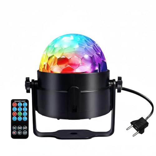 PUSHPA BAA LED Party Light USB with Remote Sound Activated RGB Di...
