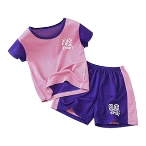 Generisch T-Shirt und Shorts Set 71 Zestaw Sportowy Dziecięcy