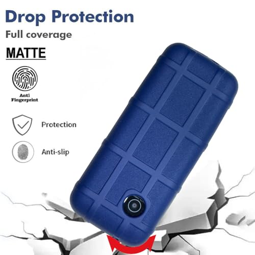 Image of ZAOMA Premium Back Case TPU Cover Compatible for Jio Bharat V4 4G Model No.: JBV191M2 Keypad Mobile Feature Phone Rugged Case (V4BHARAT RUGBB)