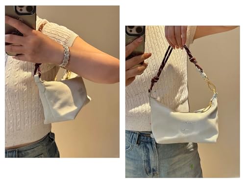 Women handbag, 2025 New Nylon rope Underarm Canvas bag, Fashion Retro Shoulder Hobo Bag, crossbody bag.3