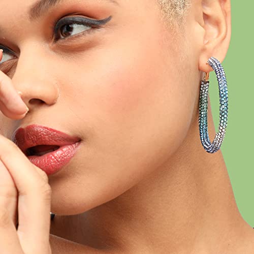 Image of SOHI Hoop Earring For Women and girls, Indo-western Earrings, Fashion Accessories, jewellery for women, Fancy earrings, artificial earrings for ladies