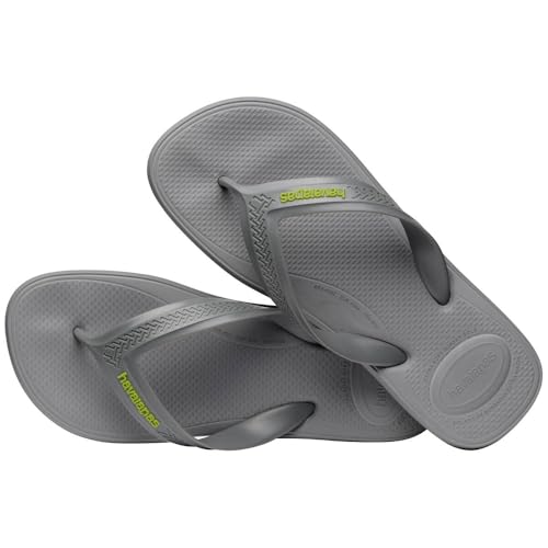 Havaianas for Men - Top Max Comfort Flip Flops, Steel Gray, 134