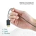 Nanosecond Extreme Slim 2.6' HDMI Cable - World's Thinnest and Most Flexible HDMI Cable. (2.6 Ft / 0.8m) High-Speed Supports Full 1080P, 4K, UltraHD, 3D, Ethernet, and Audio Return Channel