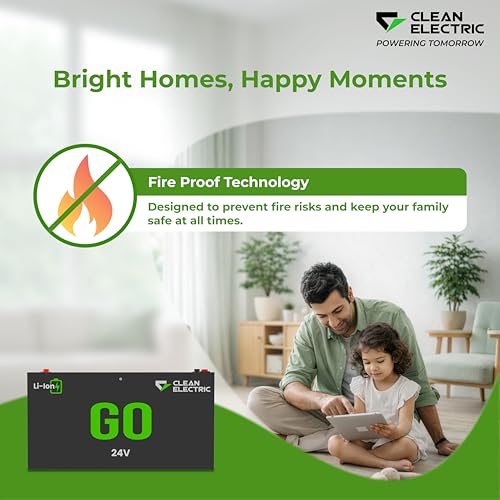 Image of LFPGO400 | LFP Inverter Battery | 25.6V /100Ah, 2560Wh | Lithium | Smart BMS, 5 Year Warranty, 10+ Year Life