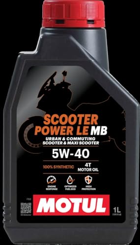 ���`���[��(Motul) SCOOTER POWER LE(�X�N�[�^�[ �p���[ �G���E�C�[) 5W40 �o�C�N�p100%���w�����I�C�� 1L[���K�i] 11172031
