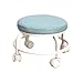 YWJLQH Portable Low Height Rolling Stool with Swivel Casters for All Ages, Blue