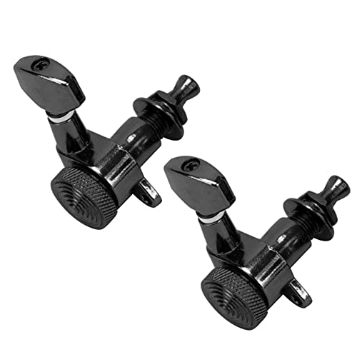 Guitar Tuning Pegs, Locking Guitar Tuners Professional Durable Vintage for Electric or Acoustic Guitars(Six right button set) - Image 4