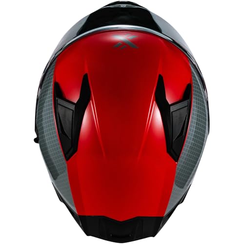 Shox Rapid Speedway Motorcycle Helmet L Gloss Red - 7