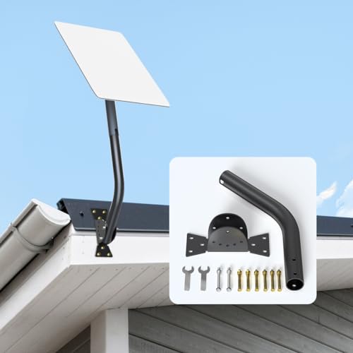 XTAR MT2 Starlink Mounting Kit, Heavy Duty Starlink Mount for Starlink Internet Kit Satellite, Starlink Roof Mount, Starlink Pole Mount for V2