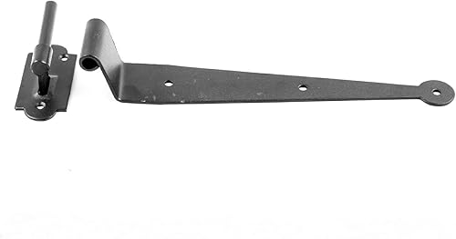 Miniatura 7 de Renovators Supply Manufacturing Bisagra de pasador de hierro forjado de 11 pulgadas x 2 58 pulgadas para persianas, puertas exteriores de ventanas o