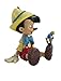 Enesco Disney Traditions Collection by Jim Shore Pinocchio and Jiminy Cricket Figurine- Resin Hand Crafted Painted Collectible Disney Figurines Decorative Home Decor Statue, 5.7 Inch