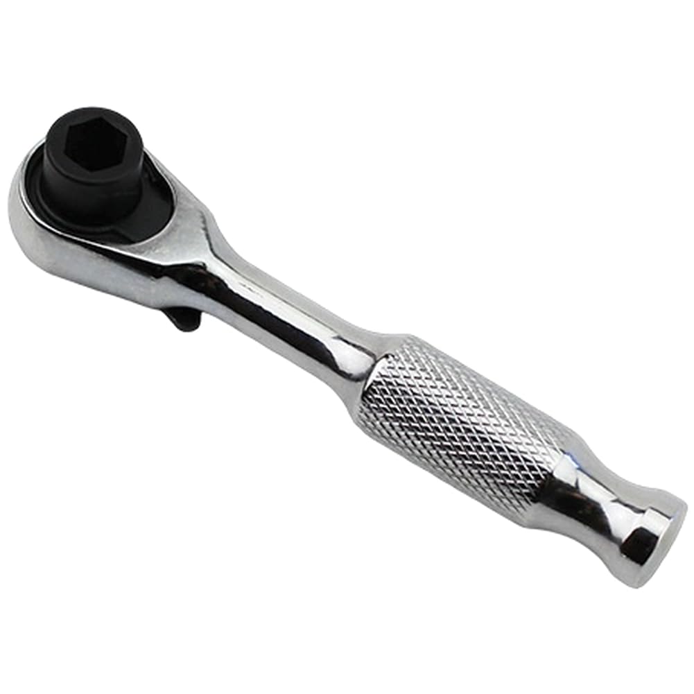 1/4 pulgadas para mini llave de carraca, llave reversible de doble cabeza de 72 dientes, acero al cromo vanadio de liberación rápida para espacios reducidos