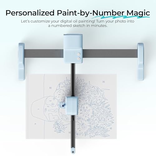 Kit de pintura por números automático para tardes de arte en familia y proyectos creativos 2