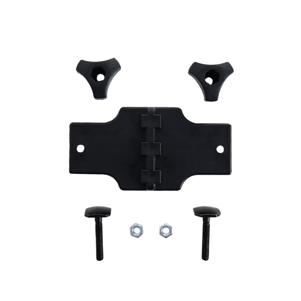 Peruzzo Kit for Wider Roof Bars Pure Instinct Roof Carrier (Article No. 710), Black, Compatible with Thule Wingbars
