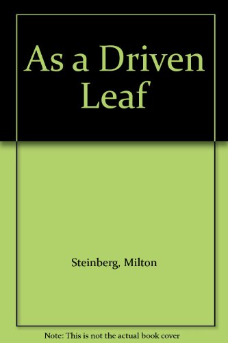 As a Driven Leaf B0010HJ774 Book Cover