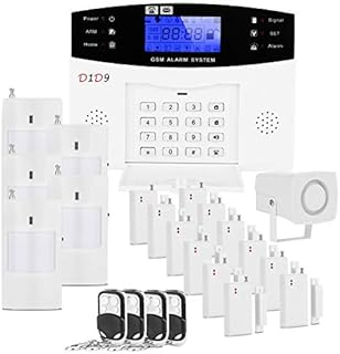 D1D9 Home Burglar Alarm System 23 pcs kit Wireless DIY GSM Auto Dialer for House Security