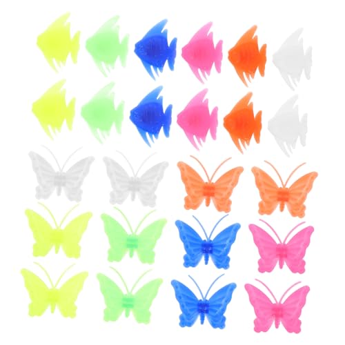 Abaodam 25pcs Bike Wheel Beads Unique Design Bike Decorations for Kids Easy Install Durable Plastic Beads