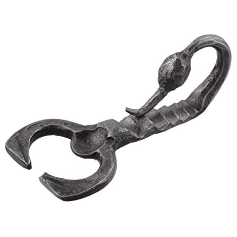 Scorpion Hand Forged Iron Beer Bottle Opener - Handmade by Evvy Functional Art Cover