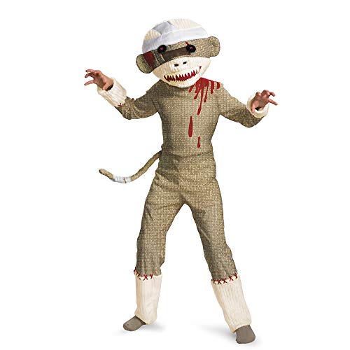 Disguise Zombie Sock Monkey Boys Costume, 4-6