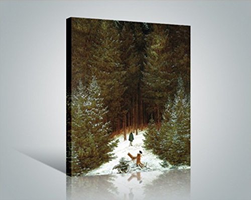 Caspar David Friedrich 'Der Morgen' Leinwandbild – 40x30 Cm, Auf Keilrahmen, Made In Germany