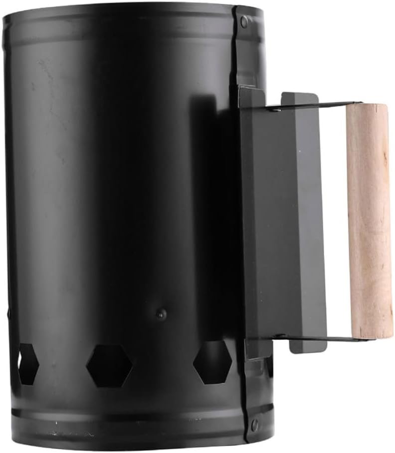 BBQ Charcoal Chimney Starter Stainless Steel Fast Fire Starter Bucket Barbecue Accessories