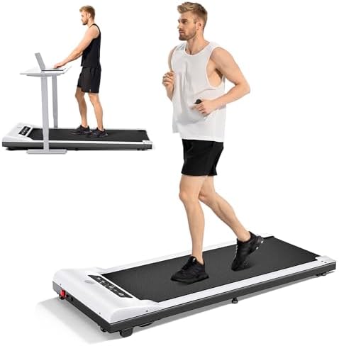 LONTEK Walking Pad, Under Desk Treadmill, Portable Office Treadmill Under Desk, Compact Walking Pad Treadmill for Home Office with Remote & APP Control