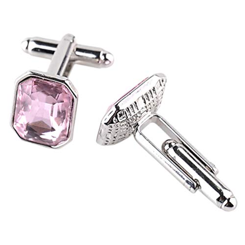 Set de Mancuernillas Doradas para Hombre con Diamante Creativo miniatura 3