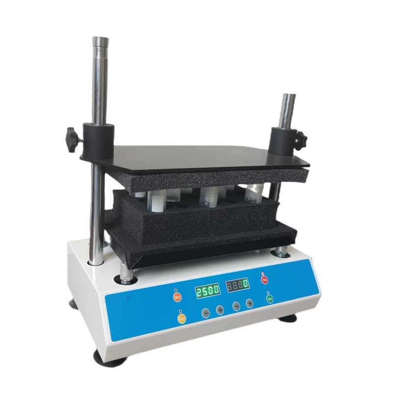 Multi-Tube Vortex Mixer with Jog Timing Modes 500-2500rpm Laboratory Multi-Tube Vortex Mixer Shaker