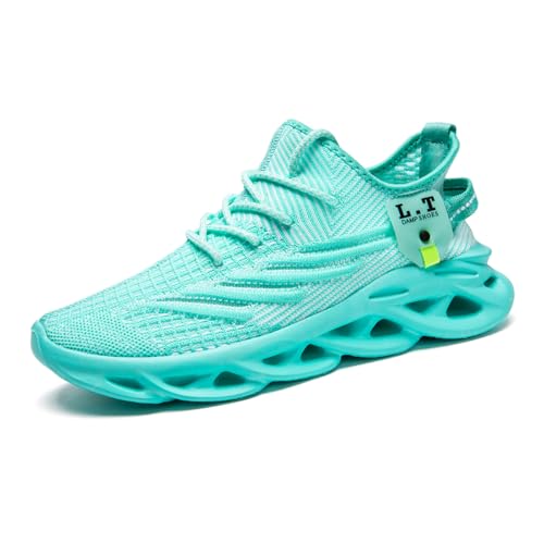Image of Mens Running Shoes Gym Slip on Sneakers Non Slip Walking Tennis Sports Work Athletic Workout Casual Lightweight Breathable Fashion