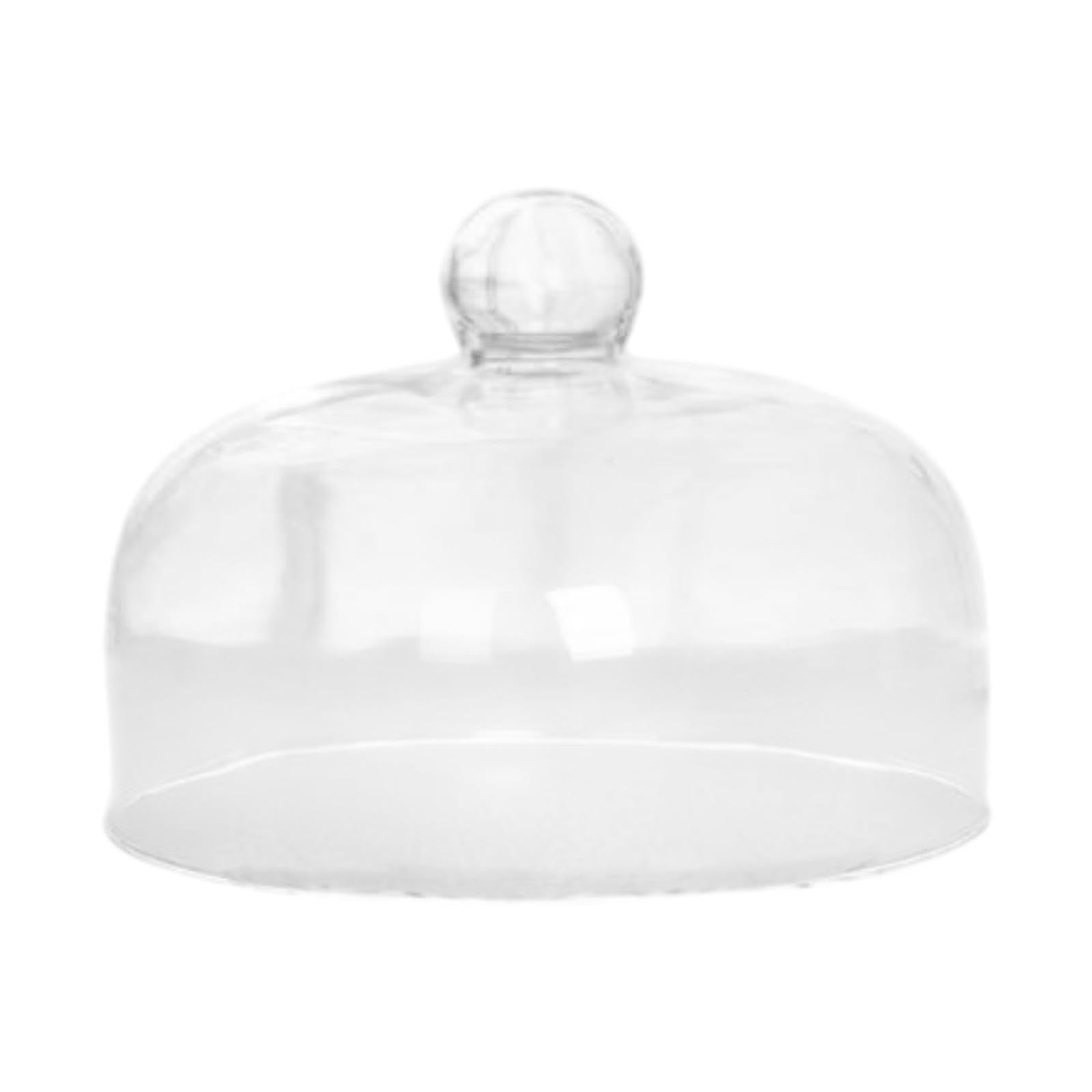 Tapa Transparente para Pasteles, Campana de Exhibición para Pasteles, Tapa Decorativa Transparente para Pasteles, Cúpula para Alimentos, Ideal para Fi, 15.3x22.7cm