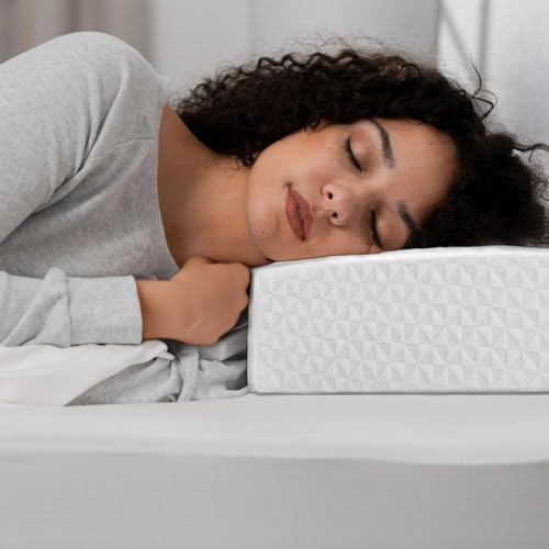 COLDHUNTER Cube Pillow Pro for Side Sleepers Memory Foam Bed Pillow Soft Pillow Supportive Head...