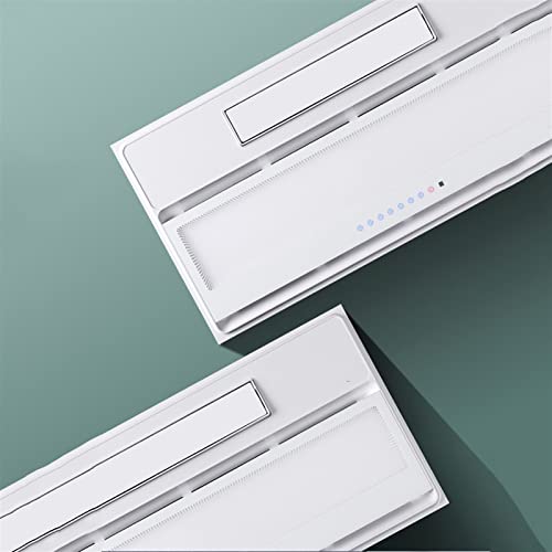 Ventilador de ventilación 30×60CM con iluminación, combo ventilador integrado de techo con motor DC de frecuencia variable y velocidad ajustable, extractor potente para baño miniatura 2