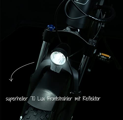 FISCHER Dynamo LED Front Light 70 Lux