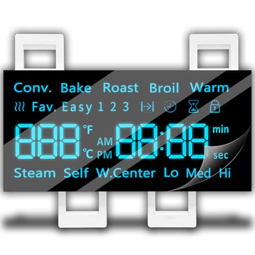 PROPART New Upgraded DE07-00129A LED Display Board, Compatible with Samsung Electric Range - Oven/Stove, Better Than Oem Quality, Fits Model NE59J7630SB/AA NE59J7630SG/AA NE59J7630SS/AA NE59J7630SW/AA
