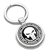 Biomar Labs® 3D Metal Porte-clés Skull Crâne Tête de Mort Punisher Punisseur Cadeau pour Homme et Femme KK 255