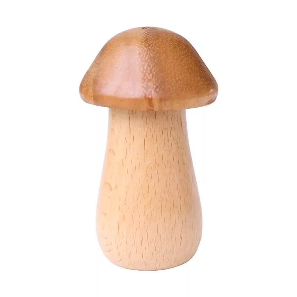 VHcgCGJ toothpick dispenser, Toothpick dispenser, Box Portable Wooden Mushroom Holder