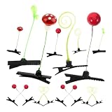 ABOOFAN 16個セット 葉っぱ ヘアピン 小さめ 髪飾り 可愛い 女の子 アクセサリー シミュレーション 植物モチーフ ヘアクリップ お呼ばれ用