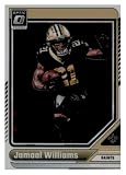 2024 DONRUSS OPTIC #142 JAMAAL WILLIAMS NEW ORLEANS SAINTS FOOTBALL OFFICIAL TRADING CARD OF NFL