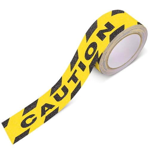 Consejos y comparativas para Comprar Cinta antideslizante baño de esta semana. 37 Rethan Cinta Antideslizante para Baños Escaleras, 4.8cm*5m (Caution)