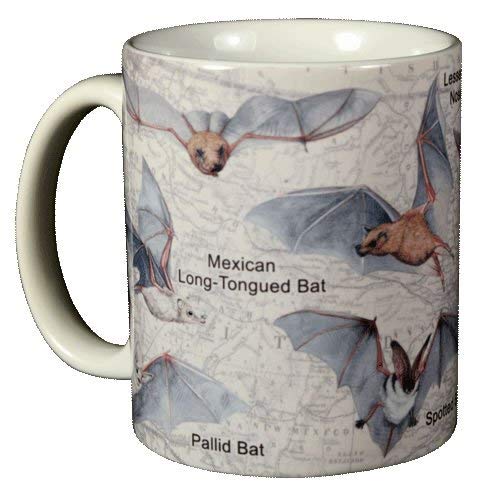 Taza de cerámica para café 11 onzas Bats of North America miniatura 2
