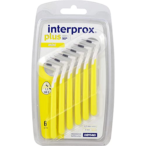 INTERPROX plus - Cepillo interdental (6 unidades), color amarillo Cover
