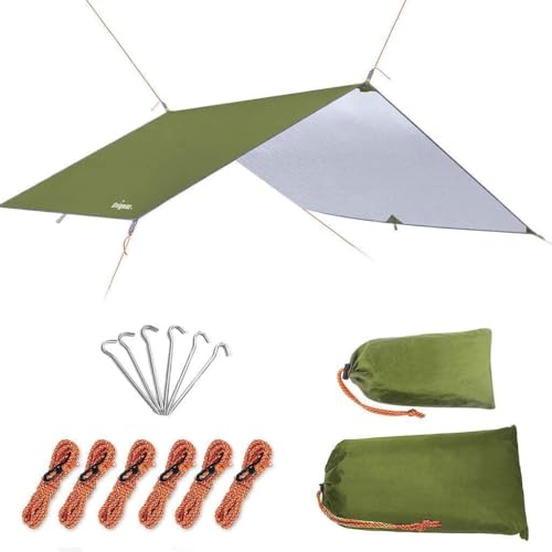 Unigear Tarp Rain Fly Regenschutzplane, Zelttuch, wasserdicht,...