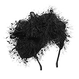 Con nappa: la decorazione con con nappa aggiunge un e accattivante al ensemble, migliorando aspetto generale, fermaglio per con fascinator in pizzo, fascinator