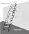 ERoomQ Alloy Attic Access Ladder Concertina Loft Ladder Carbon Steel Attic Stairs Pull Down Attic Ladder Non-Slip Steps Folding Ladder Telescoping Ladder (1.8)