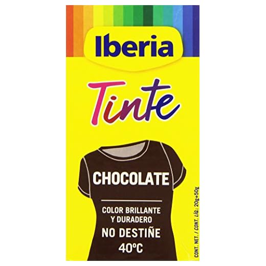Iberia Tinte Textil Color Chocolate - 70 gr