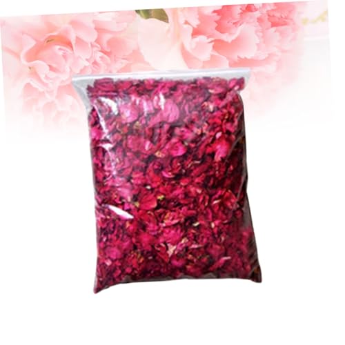 Pétalos de rosa secos naturales para baño y decoración miniatura 4