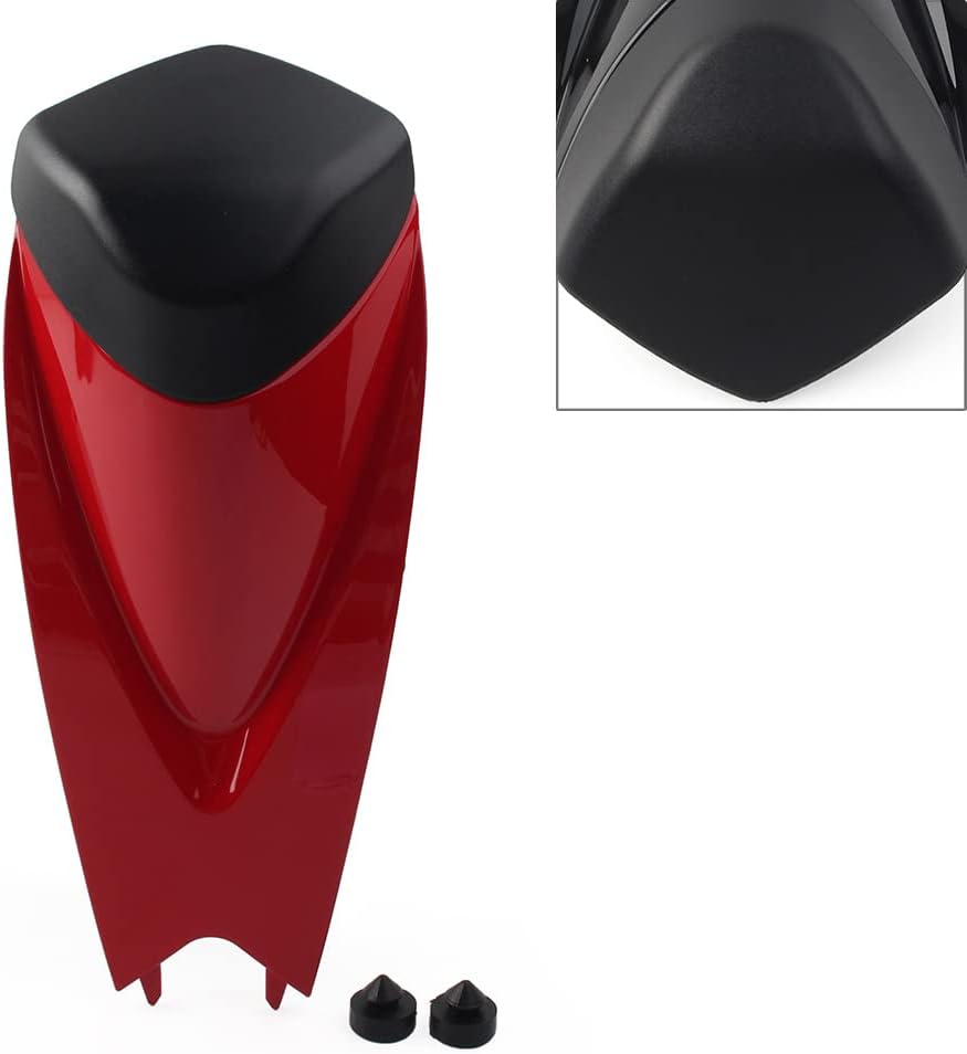Cndask027 Rear Passenger Pillion Seat Cowl Fairing for APRILIA RSV4 1000 1100 RS125 RS4 50 125S4 125 2009-2020, Red